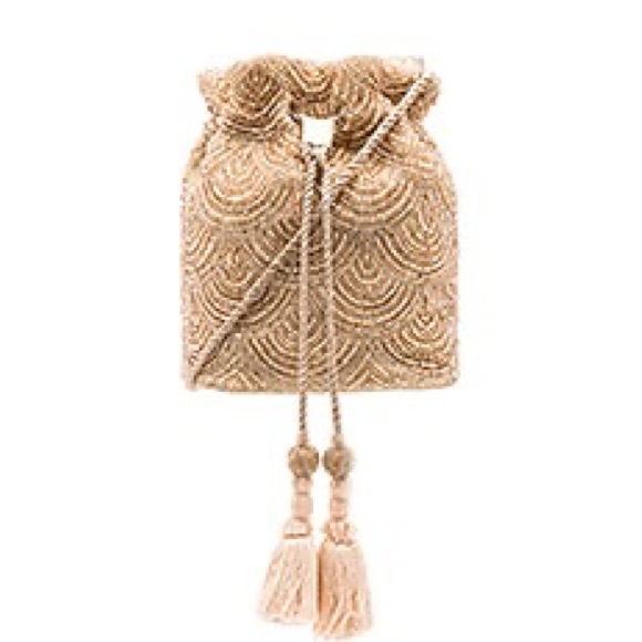 From St Xavier Nevada Drawstring Bag in Champagne - Picture 1 of 2